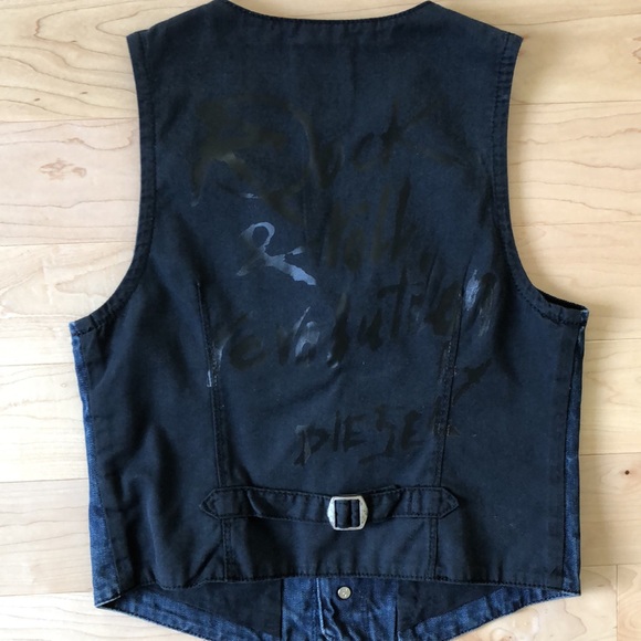 Diesel kids denim vest - Picture 7 of 10